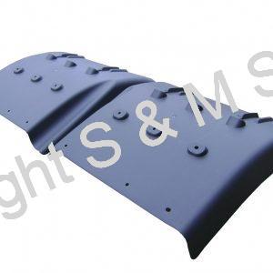 1357599 1357600 Scania Rear Lower Wing Sections