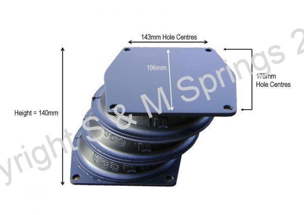 3292174R1 SEDDON Atkinson Spring Bolster dimensions