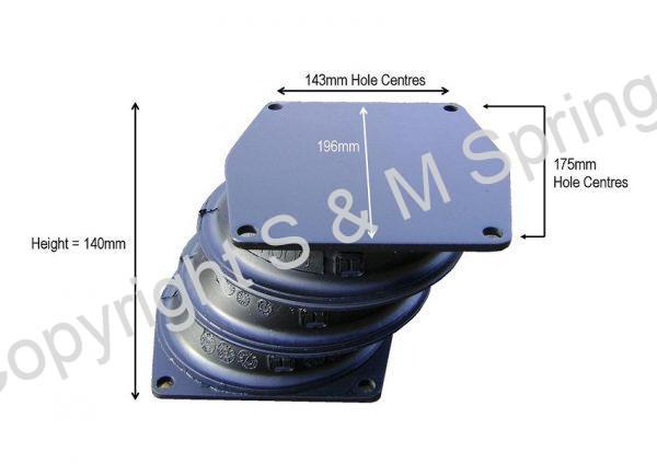 613617-3 DENNIS Spring Bolster Elite NM1009 dimensions