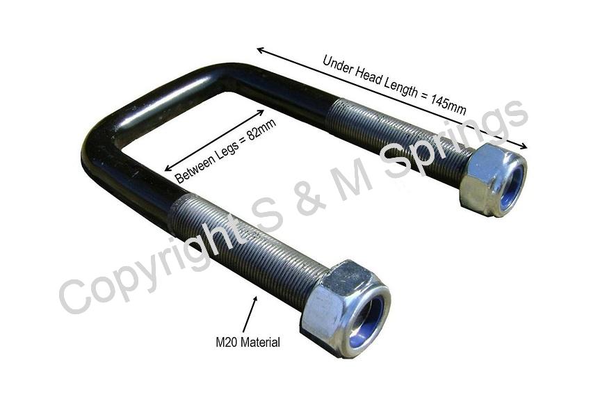 801591 DENNIS Elite U-Bolt Front dimensions