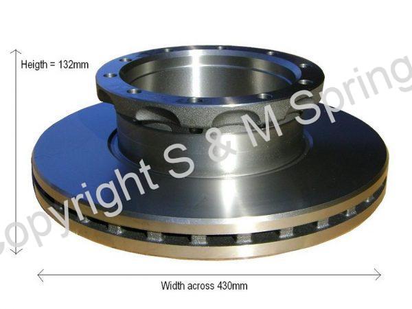 DEP102878 DENNIS Elite Brake Disc with ABS Ring DEP102593