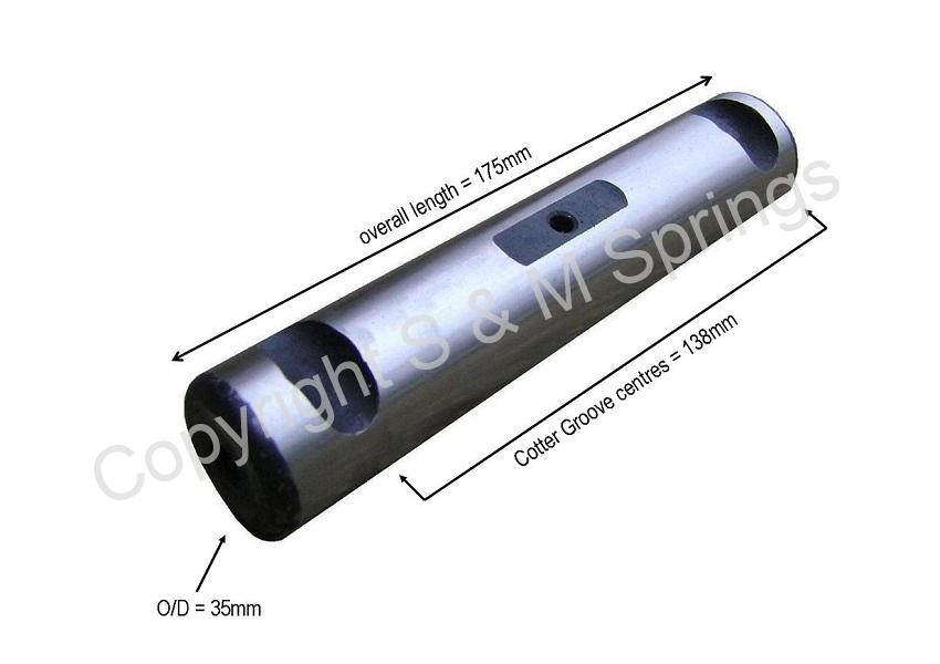 DEP100296 DENNIS Eagle Spring Pin dimensions