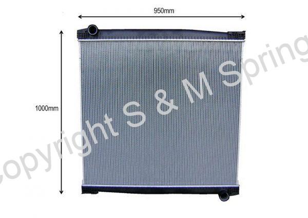 1764886 1442751 SCANIA Radiator dimensions