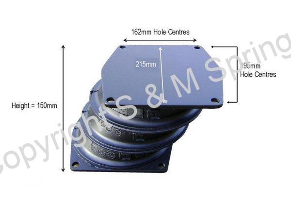 1455834 FODEN Spring Bolster Elephants Feet dimensions