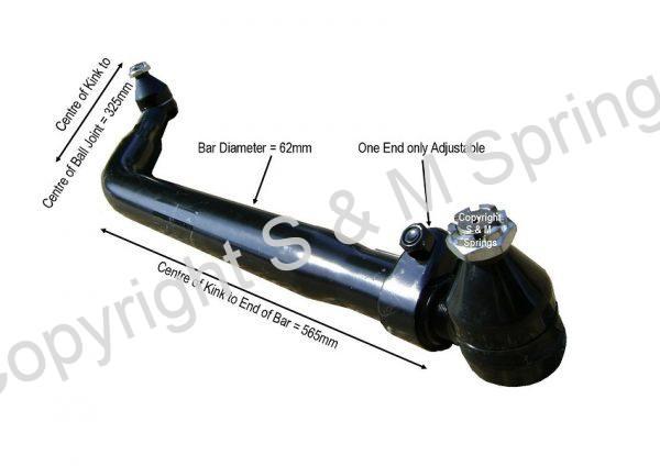 820999 DENNIS Drag Link Assembly dimensions