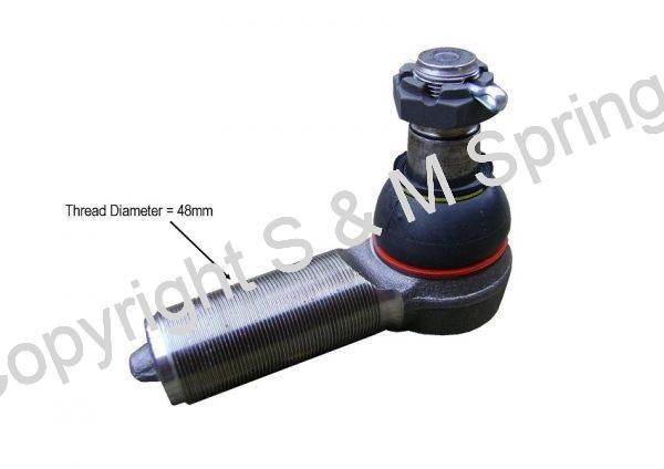 02205000300 SAF Rear Steer Ball Joint L.H.T.dimensions