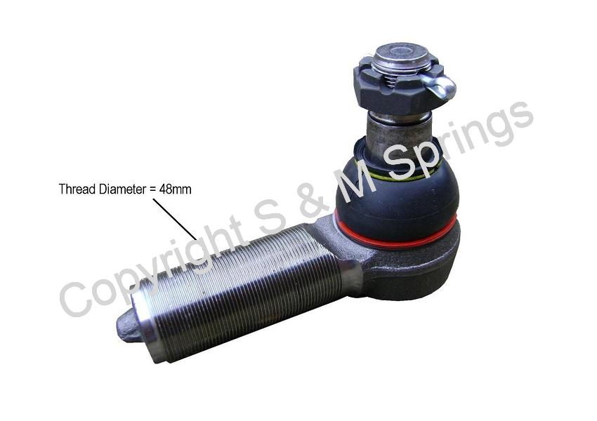 02205000300 SAF Rear Steer Ball Joint L.H.T.dimensions