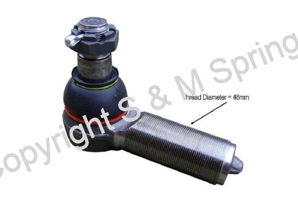 02205000400 SAF Rear Steer Ball Joint R.H.T.dimensions
