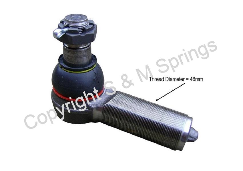 02205000400 SAF Rear Steer Ball Joint R.H.T.dimensions