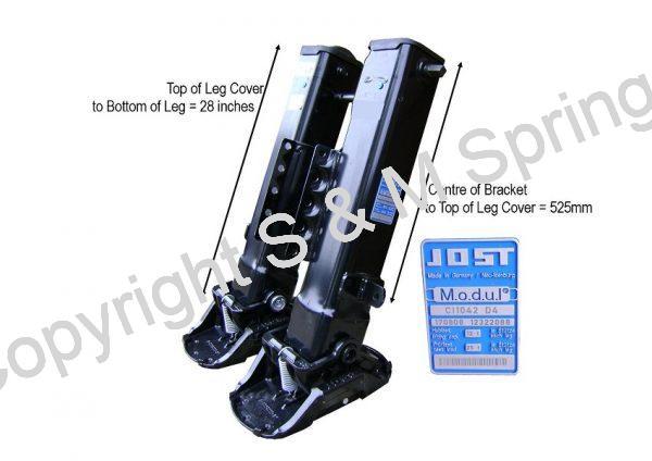 1107270 1107269 SCHMITZ Landing Legs JOST CI 1042 D4 dimensions