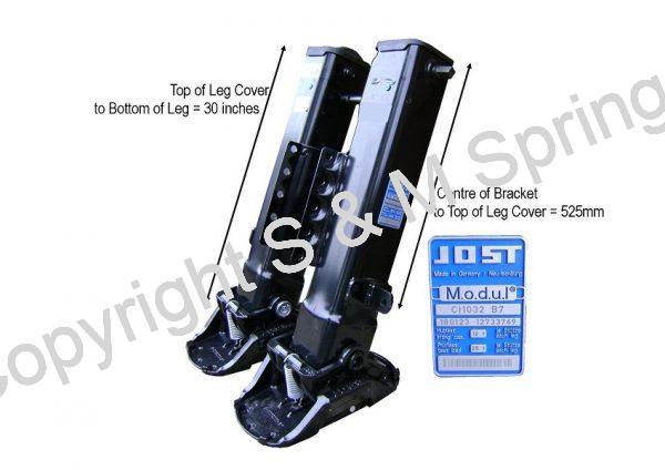 1133397 1133410 SCHMITZ Landing Legs JOST CI 1032 B7 dimensions