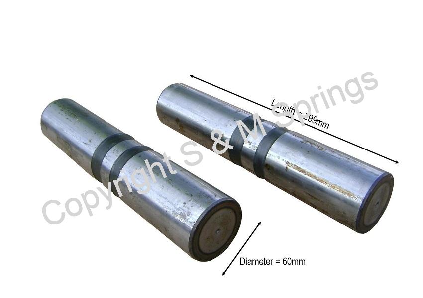 1217001900 SAF King Pin Rear Steer dimensions