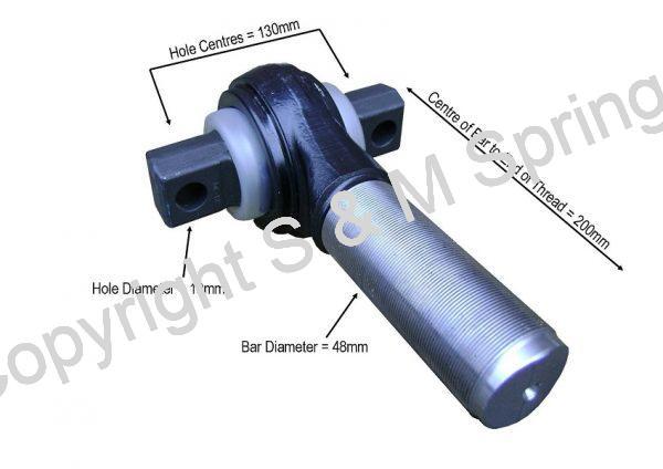 570816108 LIEBHERR Torque Rod End L.H.T. dimensions