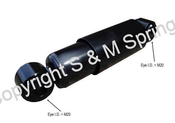 DEP101275 DENNIS Shock Absorber dimensions