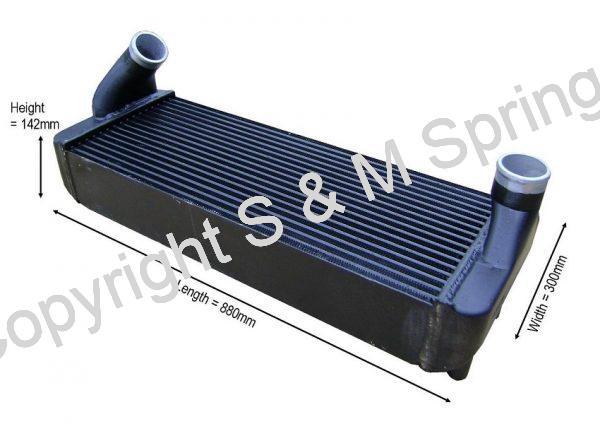 DEP102579 DENNIS Elite Intercooler dimensions