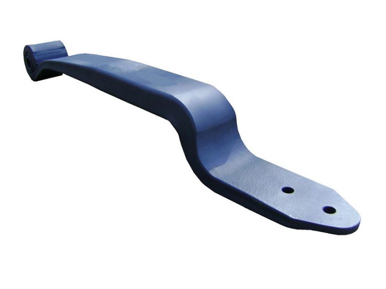 0508213520 BPW Leaf Spring Trailing Arm Cranked S & M Springs