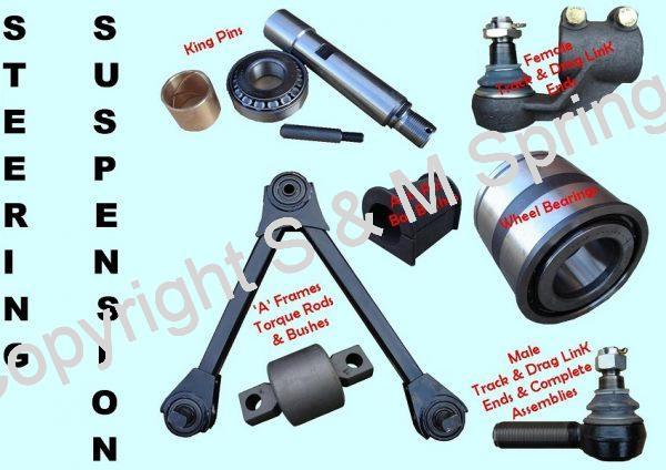 Commercial HGV Steering Suspension Municipal Bus Trcuk Trailer