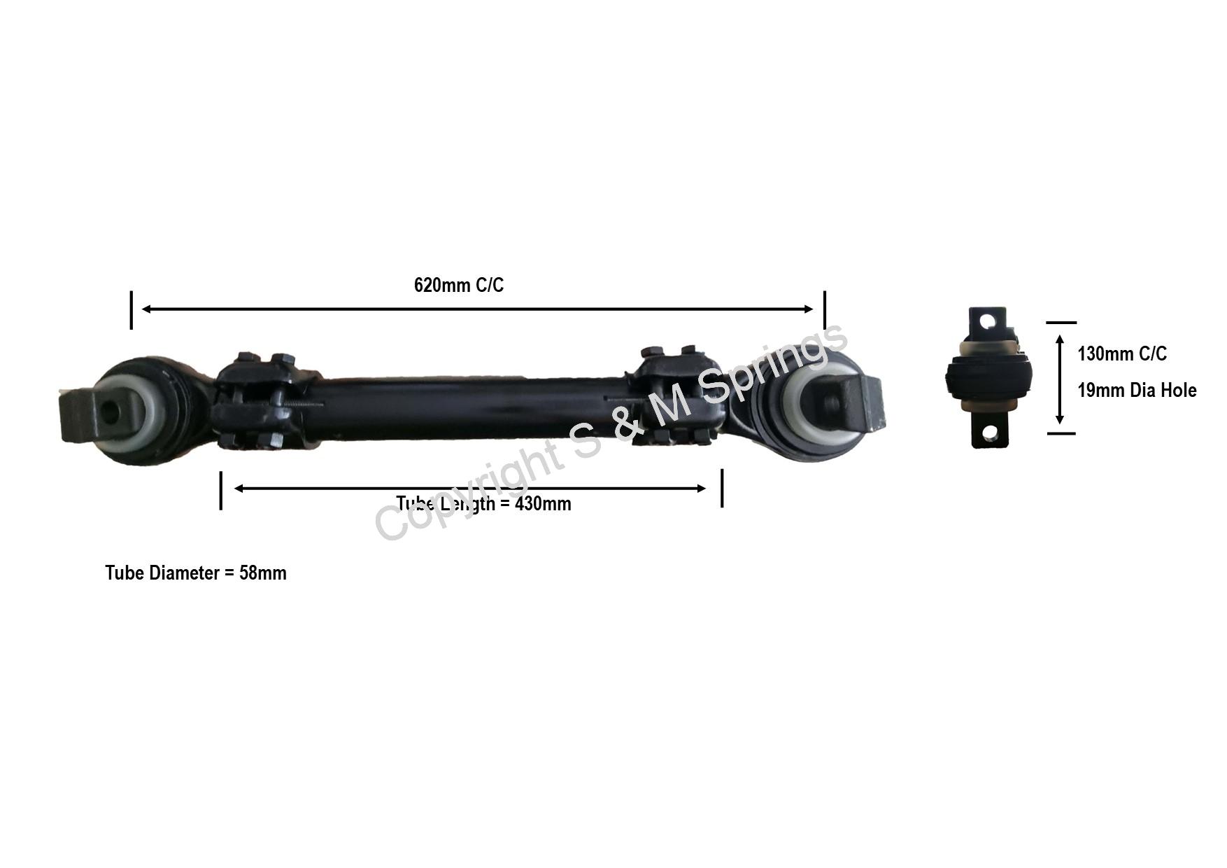 521143408 LIEBHERR TORQUE ROD - Image 2