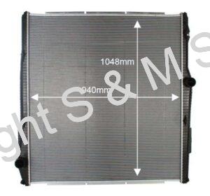 1781365 SCANIA Radiator c/w Frame - S & M Springs
