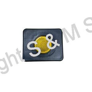 1439226 SCHMITZ Bumper End Cap with Reflector (120x100mm)