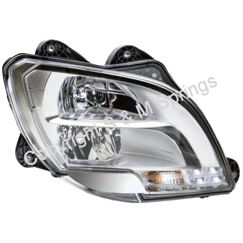 1700737 1857531 DAF Headlight LED RH - S & M Springs